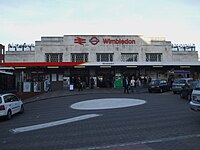 Wimbledon station main entrance