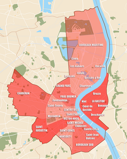 I quartieri di Bordeaux