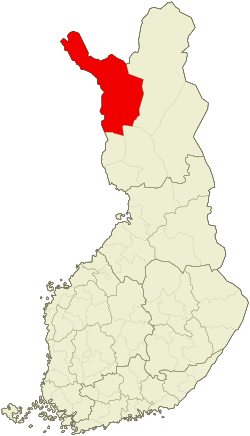 Location of Tunturi Lapland