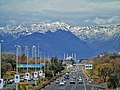 Islamabad med Faisalmoskeen i bakgrunnen.