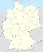 Deutschlandkarte, Position der Stadt Bredstedt hervorgehoben