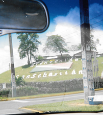 Welcome to San Sebastián sign