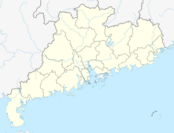 Zhangmutou is located in Guangdong