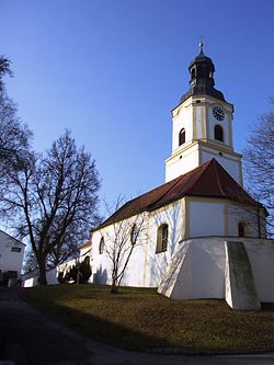 Skyline of Bergheim (Oberbayern)