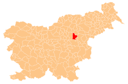 Location of the City Municipality of Celje in Slovenia