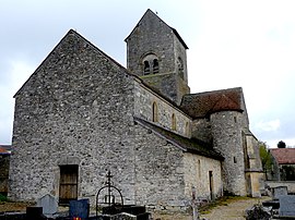 The church of Saint-André in Marfaux