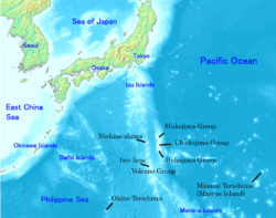 Location of Ogasawara