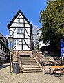 Altstadt Kettwig Kirchtreppe vom Tuchmacherplatz gesehen