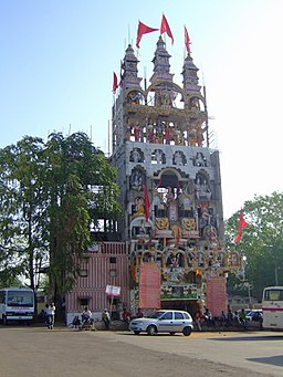 Tempel i Raipur.