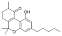 Strukturformel 10-oxo-Δ6a10a-Tetrahydrocannabinol