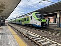 L'ETR.204.009 di Trenord in fermata presso la stazione di Lodi.