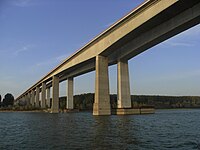 Le pont de Beška (Autoroute A1).