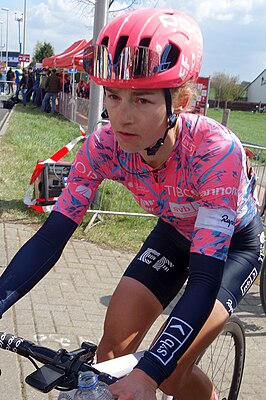 Veronica Ewers na de Amstel Gold Race 2022