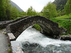 Romanesque bridge of Ordino