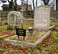 The grave of Merrill and Edward Carpenter at the Mount Cemetery, Guildford, Surrey.