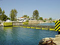 Pont submersible de Poseidonia.