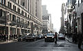 Une vue de la rue Sainte-Catherine