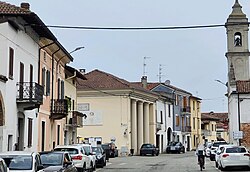 Skyline of Villanova Monferrato