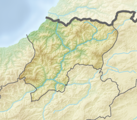 Voir sur la carte topographique de la province d'Artvin