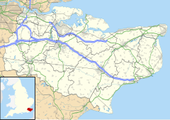 Paddock Wood is located in Kent