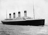 Die Titanic am 10. April 1912