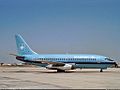 Boeing 737-200 i Faro Lufthavn, 1985.