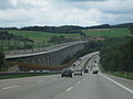 De A3, met links de HSL tussen Keulen en Frankfurt.