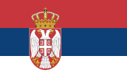 Bandiera della Serbia