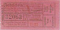 Spandau-West – Kraftwerk oder Papenberge – Hennigsdorf (30 Pf.), um 1925