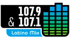 File:107.9 & 107.1 Latino Mix Dallas logo.png