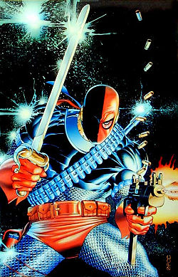 Deathstroke, yksi Superrikollisten salaisen yhteisön neuvoston jäsenistä