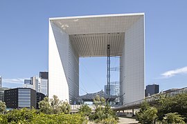 L'arrière de la Grande Arche.