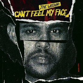 Обложка сингла The Weeknd «Can’t Feel My Face» (2015)