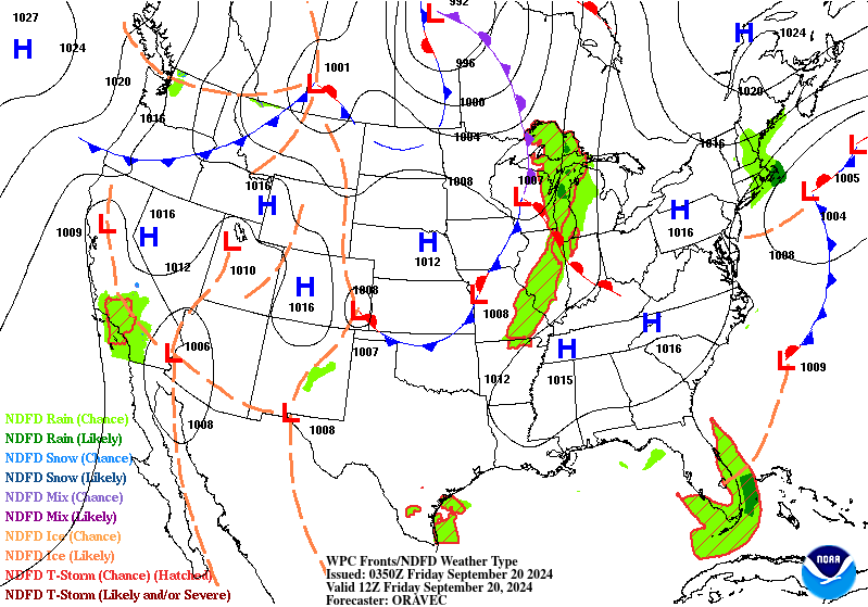 Forecast valid Friday 12Z