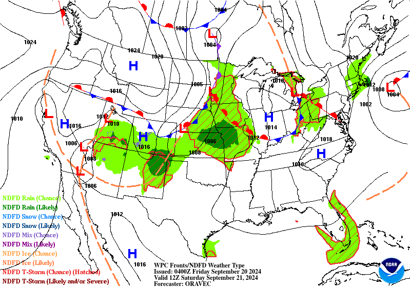 Forecast valid Saturday 12Z