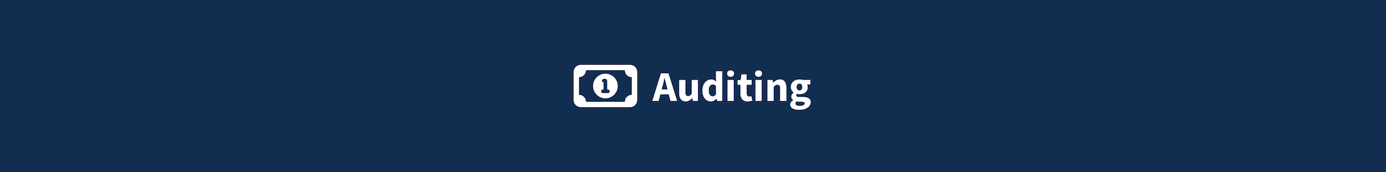 Auditing