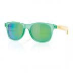 Bronte in Green Sunglasses