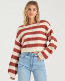 Seeing Stripes in Brick (Brk) Sweater