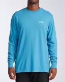 Billabong Arch Wave Long Sleeve in Blue Shirt