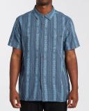 Billabong Sundays Jacquard in Navy Blue (Nvy) Woven Shirt