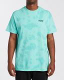 Billabong Arch Wave Tie Dye in Light Aqua (Laq) Shirt