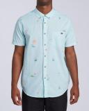 Billabong Sundays Mini in Seaglass (Sgl) Woven Shirt