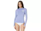 Core Loose Fit Long Sleeve Rashguard (cosmic Blue)