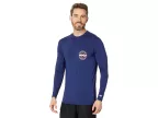 Rotor Diamond Loose Fit Long Sleeve Rashguard (navy)