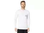 Rotor Diamond Loose Fit Long Sleeve Rashguard (white)