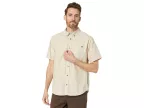 All Day Plaid Short Sleeve Woven (sand)