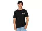 Billabong Arch Fill Short Sleeve Graphic Tee (black)