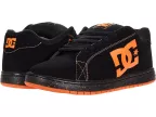 Gaveler Casual Low Top Skate Shoes Sneakers (black/orange)