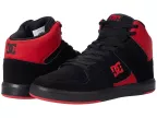 Cure Casual High-top Skate Shoes Sneakers (black/black/red)