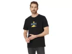 Rvca Blue Lagoon Short Sleeve Tee (black)